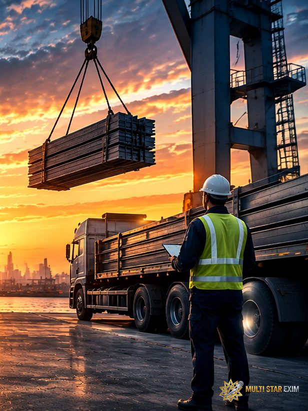 Steel loading and dispatch